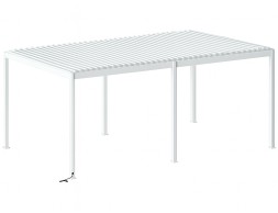 Pérgola Evora Eléctrica Aluminio Blanca