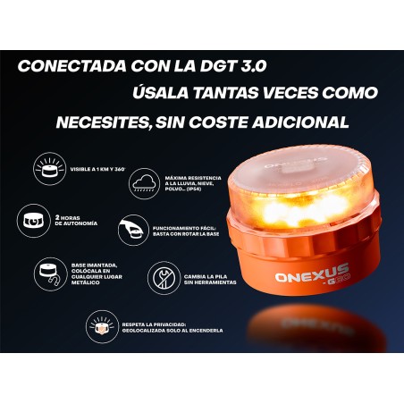 Baliza Emergencia Geolocalizable v16 Onexus
