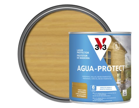 Lasur Al Agua Madera Agua-Protect Roble Claro