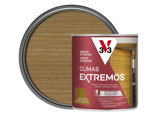 Vernís Fusta Exterior v33 Clima Extrem Roure Fosc