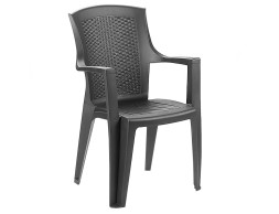 Silla Jardín Edén Resina Antracita
