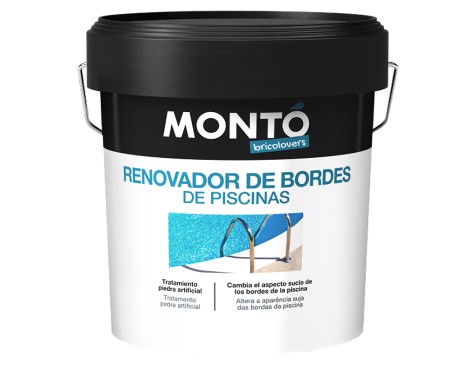 Renovador De Bordes Piscina Blanco Hueso