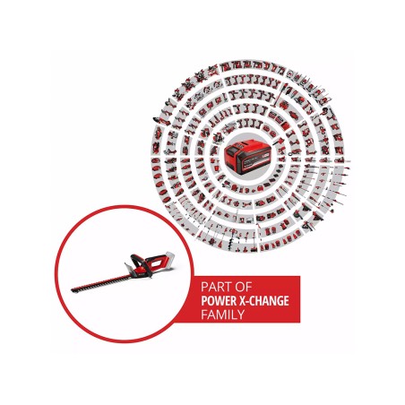 Tallabarders A Bateria Einhell Gc-Ch 18/40 Li-Solo