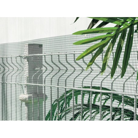 Malla Metá�Lica Hexagonal Triple Torsión Verde