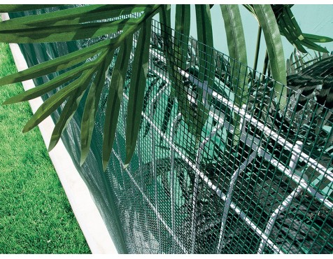 Malla Metá�Lica Hexagonal Triple Torsión Verde