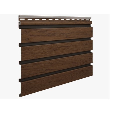 Revestimiento Exterior Pvc Fronto Nogal V-Black