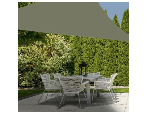 Toldo Vela Triangular Verde