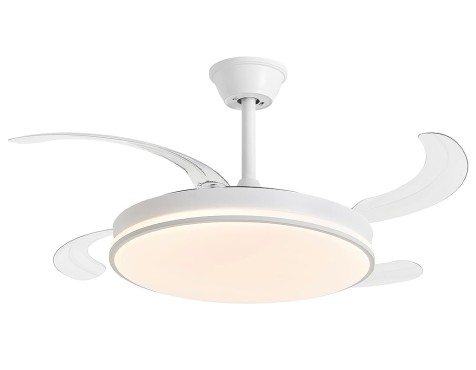 Ventilador De Sostre Amb Llum Cosmos Blanc