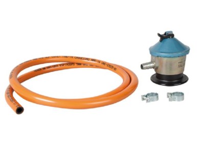 KIT REGULADOR GAS BUTANO +...