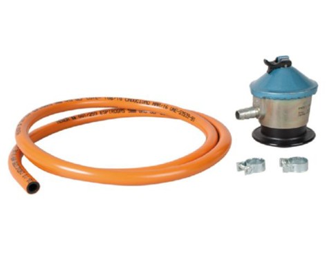Kit Regulador Gas Butà + Tub + 2 Abraçadores