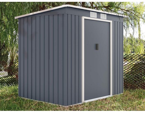 Caseta Metálica De Jardín Store Room Creta Gris