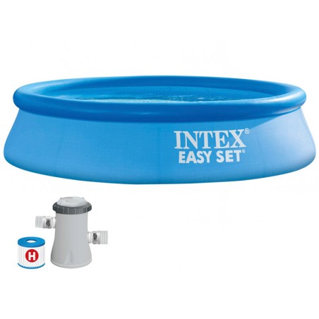 Piscina Hinchable Easy Set Intex Con Depuradora