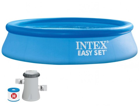 Piscina Hinchable Easy Set Intex Con Depuradora