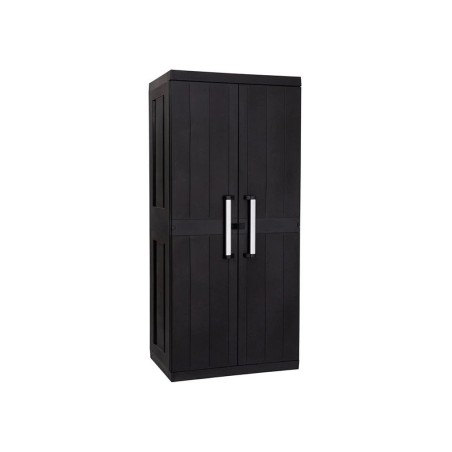 Armari De Resina Garage Mega 2 Portes Negre