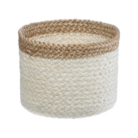 Cistella Jute Blanca (3un)