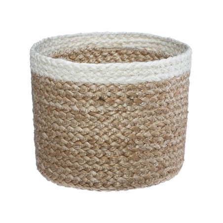Cistella Jute Blanca (3un)