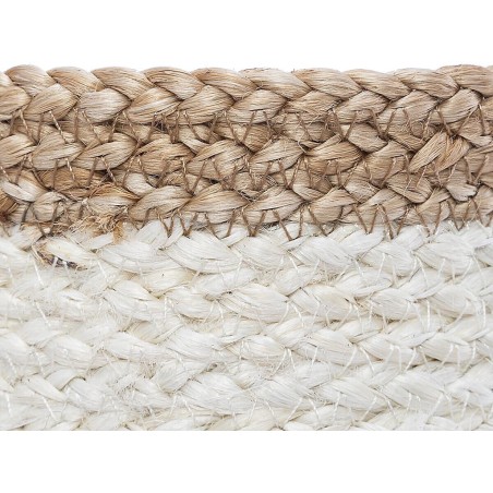 Cistella Jute Blanca (3un)