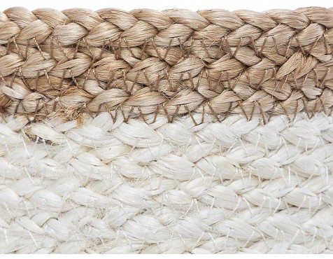 Cistella Jute Blanca (3un)