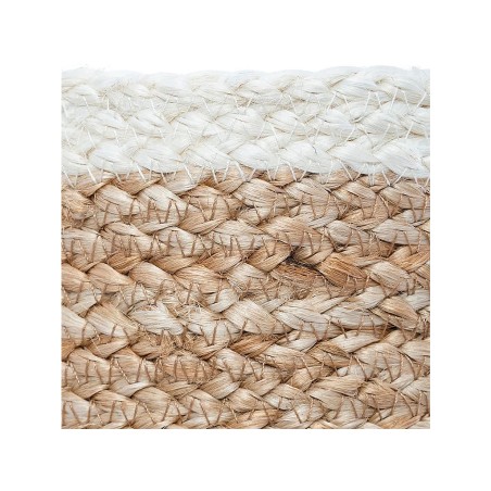 Cistella Jackson Jute/Blanc L