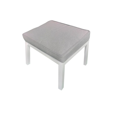 Conjunt De Jardí Cafè Martinica Alumini Blanc Gris