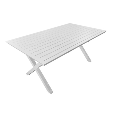 Conjunt De Jardí Cafè Martinica Alumini Blanc Gris