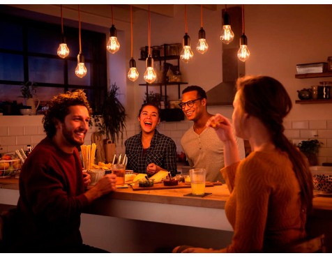 Bombilla Led Estándar Filamento Philips Luz Neutra