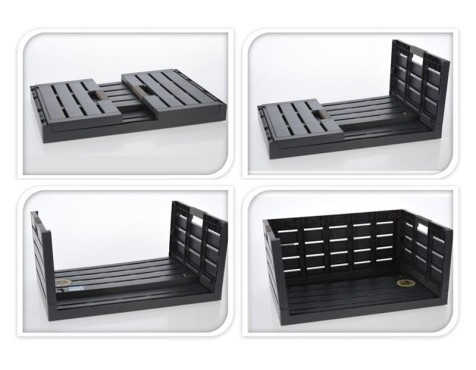 Caja Plegable Antracita 60lt