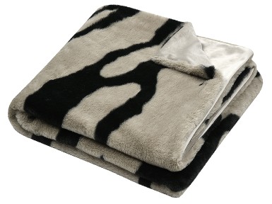 PLAID FAUVES TAUPÉ ZEBRA