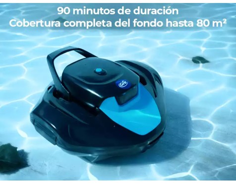 Robot Limpiafondos Piscina Batería Moovo 90