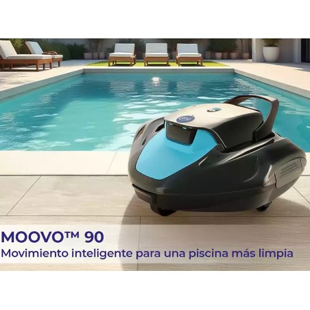 Robot Limpiafondos Piscina Batería Moovo 90