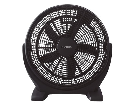 Ventilador De Suelo Box Fan Magma Negro