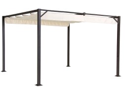 Pérgola Jardín Con Toldo Corredero Arena