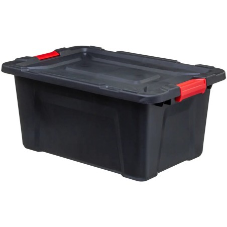 Caja De Plástico Store N'lock Negra