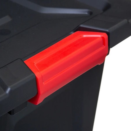 Caja De Plástico Store N'lock Negra