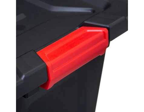 Caja De Plástico Store N'lock Negra