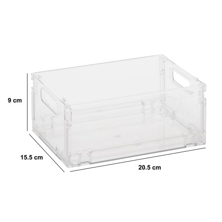 Caja De Plástico Transparente Fold'n Box