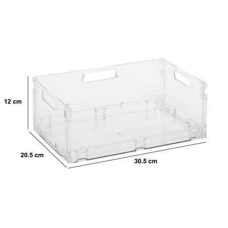 Caja De Plástico Transparente Fold'n Box
