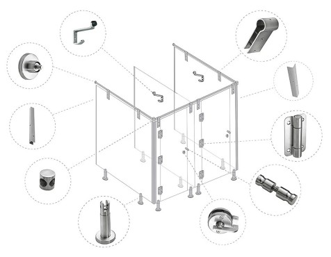 Penjador Topall Porta Cabines Sanitàries