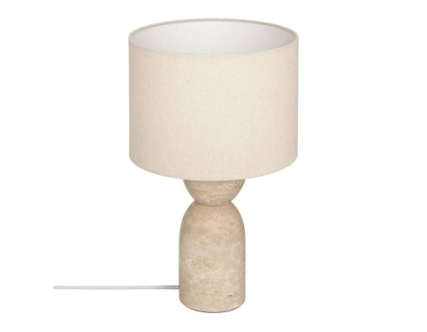 Lámpara De Mesa Erin Beige