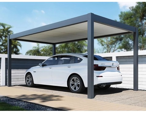 Cochera Simple 3X5.2m Antracita