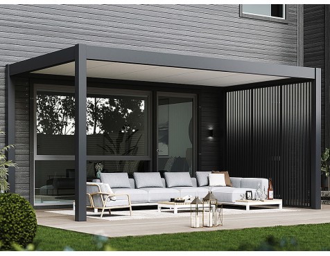 Cochera Simple 3X5.2m Antracita