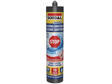 SILICONA STOP SANITARIA SOUDAL