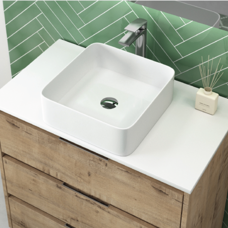 Lavabo Ceràmic Violetta Blanc Mat