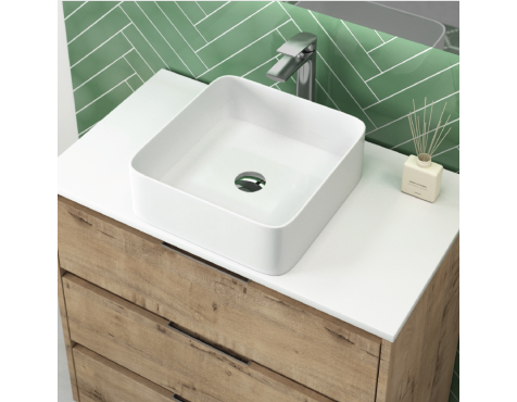 Lavabo Ceràmic Violetta Blanc Mat