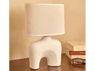 LÁMPARA DE MESA GABY BLANCA