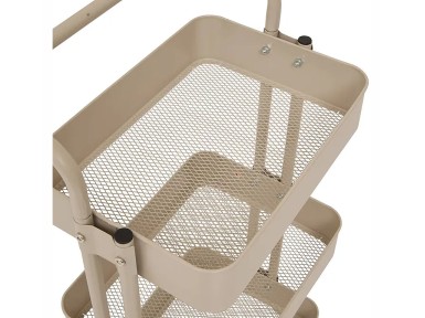 VERDULERO METÁLICO BEIGE