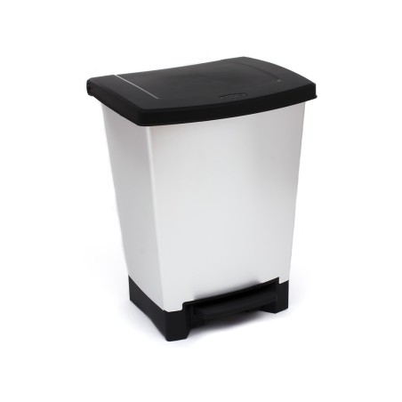 Cubo Basura Duo Decobin Plata