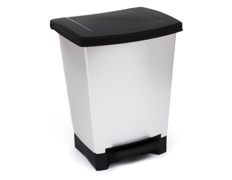 Cubo Basura Duo Decobin Plata