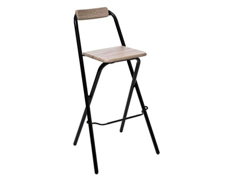 Taburete Alto Plegable Louna Madera