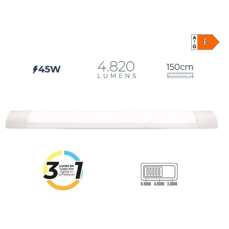 Regleta Electrónica Led Luz Variable